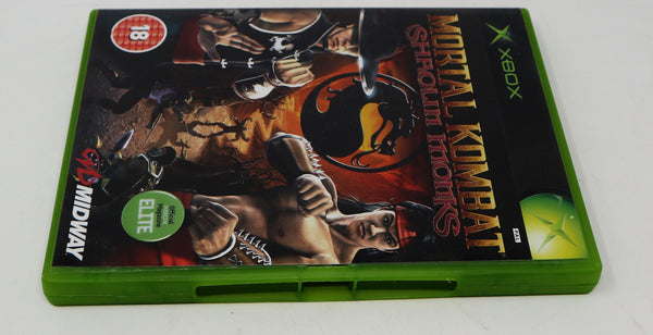 Vintage 2005 Microsoft Xbox X-Box Mortal Kombat Shaolin Monks Video Game PAL 1-2 Players