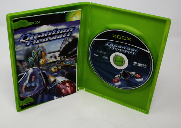 Vintage 2002 Microsoft Xbox X-Box Quantum Redshift Video Game PAL 1-4 Players