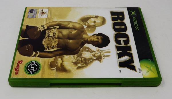 Vintage 2002 Microsoft Xbox X-Box Rocky Video Game PAL 1-2 Players