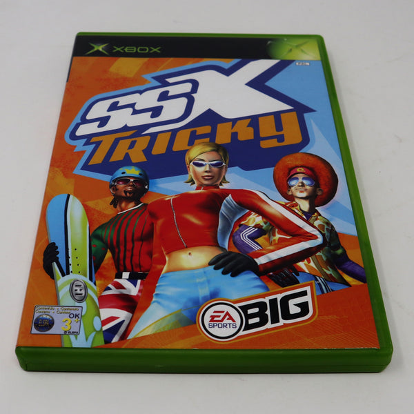 Vintage 2002 Microsoft Xbox X-Box SSX Tricky Snowboarding Video Game PAL 1-2 Players