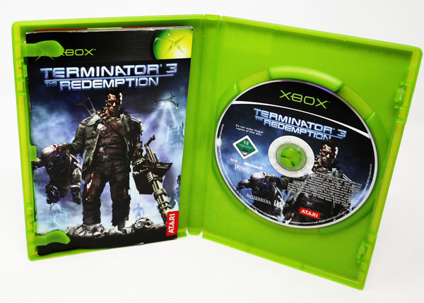 Vintage 2004 Microsoft Xbox X-Box Terminator 3 The Redemption Video Game PAL 1-2 Players Arnold Schwarzenegger Arnie