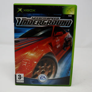 Vintage 2003 Microsoft Xbox X-Box Need For Speed Underground Video Game PAL 1-2 Players
