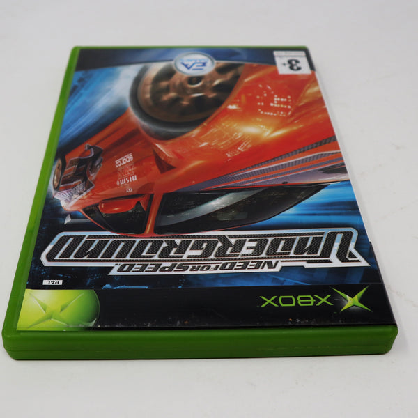 Vintage 2003 Microsoft Xbox X-Box Need For Speed Underground Video Game PAL 1-2 Players