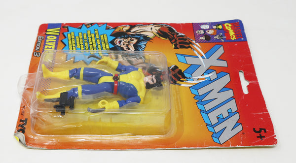 Vintage 1993 90s Tyco Toys Marvel Comics X-Men Edition 3 Wolverine Action Figure No. 4932 Carded MOC